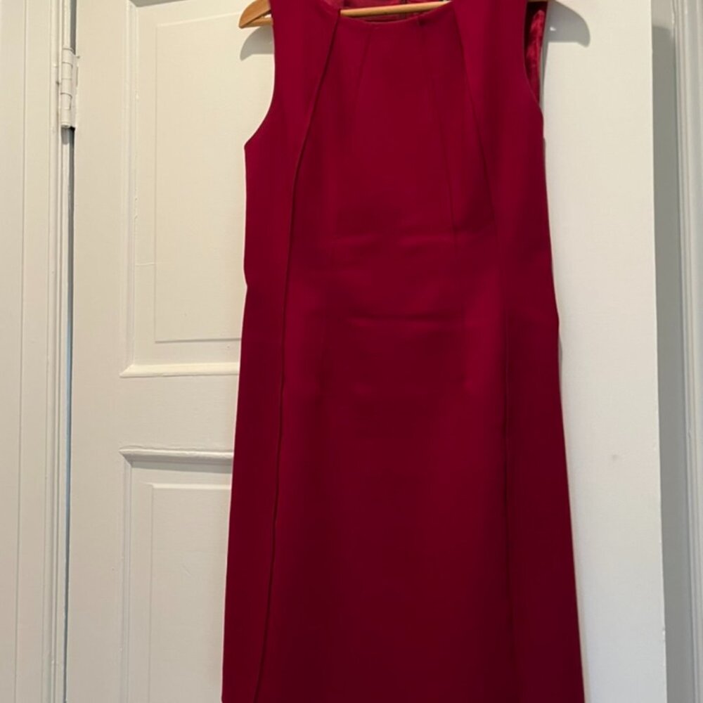 Claret Sheath Dress